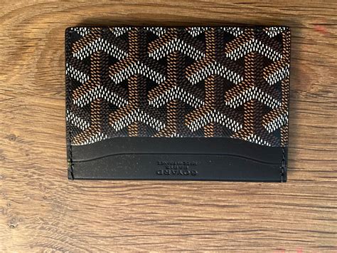 goyard card holder price usa|goyard saint sulpice retail price.